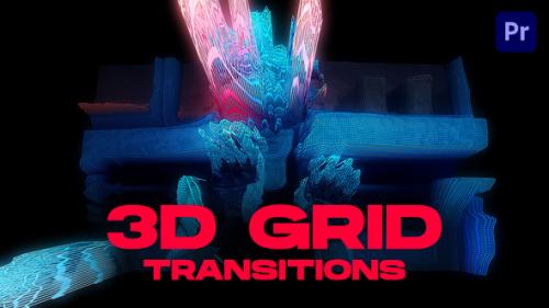 3D Grid Transitions | Premiere Pro - 51149711
