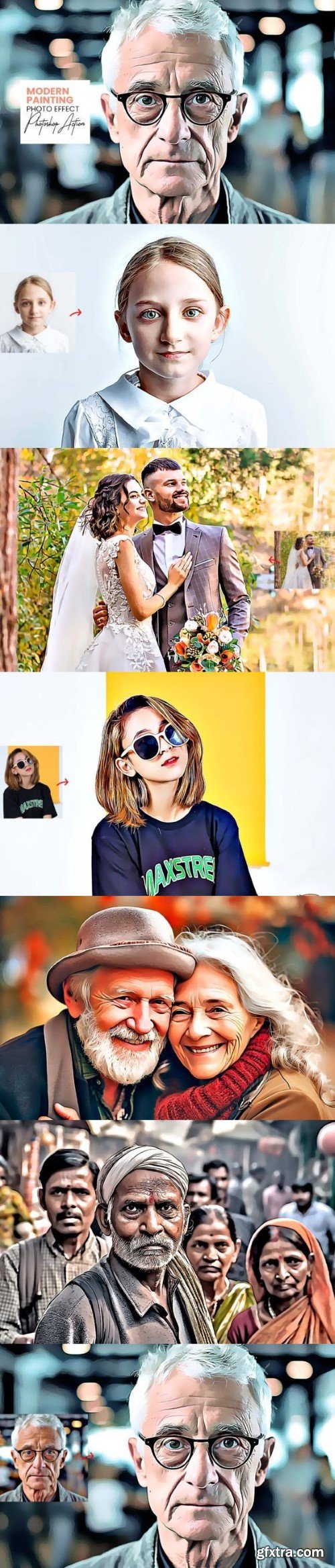 Modern Painting Photoshop Action