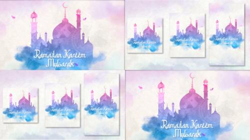 Colorful Ramadan Intro 4 in 1 | MOGRT - 51159007