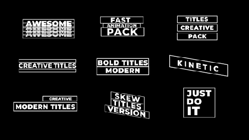 Bold Titles - 51188987