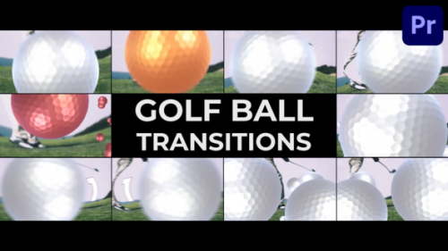 Golf Ball Transitions for Premiere Pro - 51195869