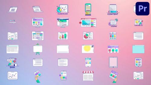 Interfaces And Screens for Premiere Pro - 51207406