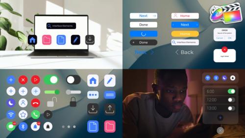 Gadget Interface Elements for FCPX - 51208058