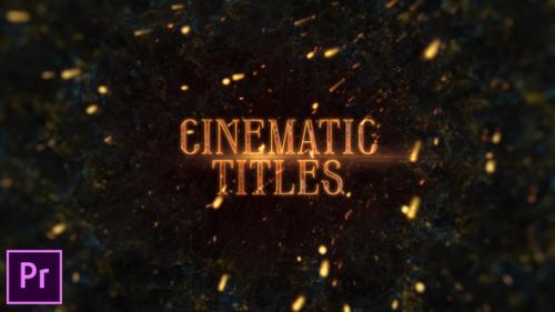 Cinematic Movie Titles - Premiere Pro - 51213376