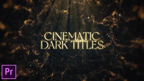 Cinematic Dark Titles - Premiere Pro - 51213460