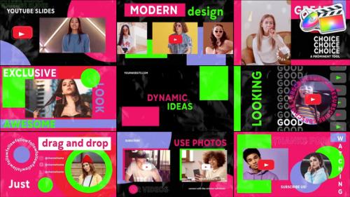 Youtube Collage Slides for FCPX - 51221555