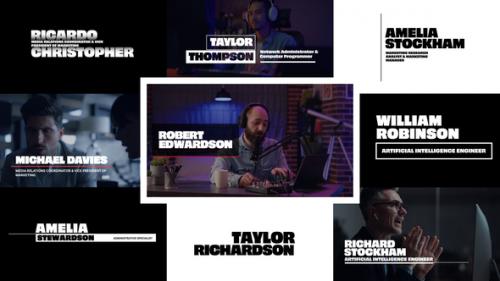 Animated Lower Thirds for Premiere Pro - 51221931