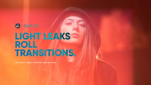 Light Leaks Roll Transitions for DaVinci Resolve - 51145506