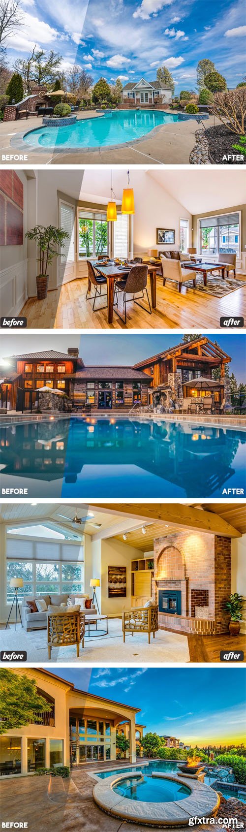 Real Estate - Premium Luxurious Lightroom Presets