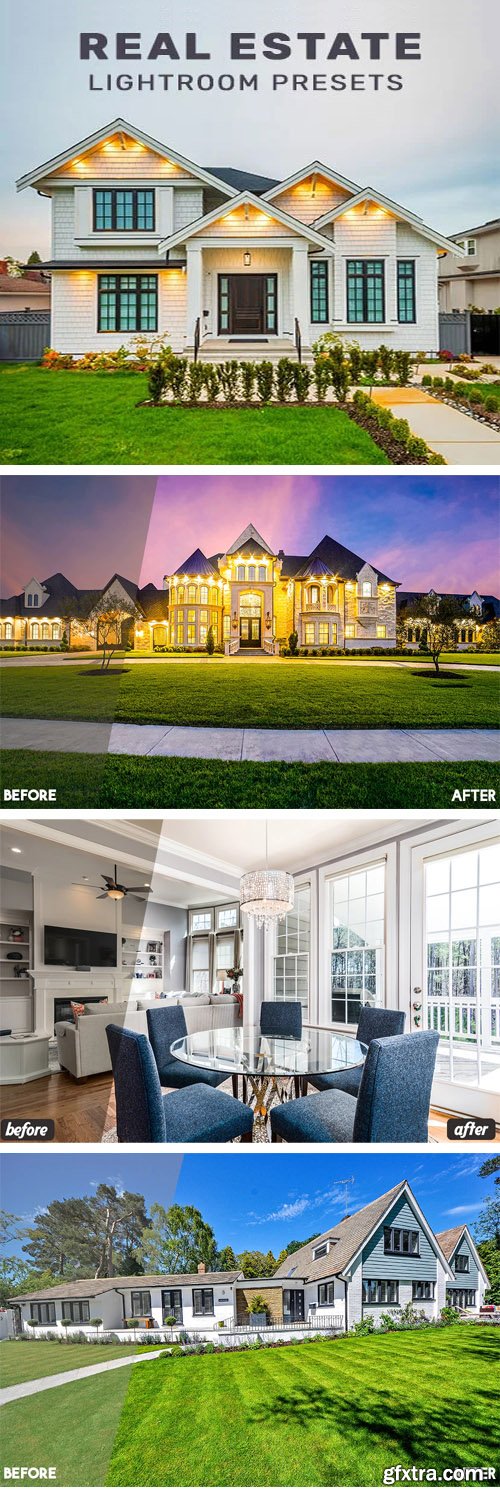 Real Estate - Premium Luxurious Lightroom Presets