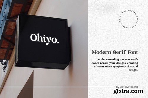 Ohiyo Modern Serif Font 7CMKZVR Ohiyo Modern Serif Font 7CMKZVR