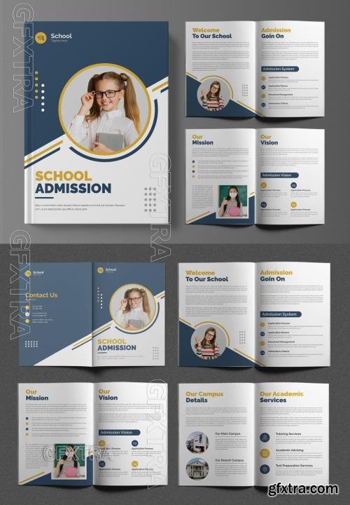 School Admission Brochure Design Template 675848058 School Admission Brochure Design Template 675848058