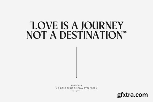 Erstoria Bold Serif Display Font ZGVB2V3 Erstoria Bold Serif Display Font ZGVB2V3
