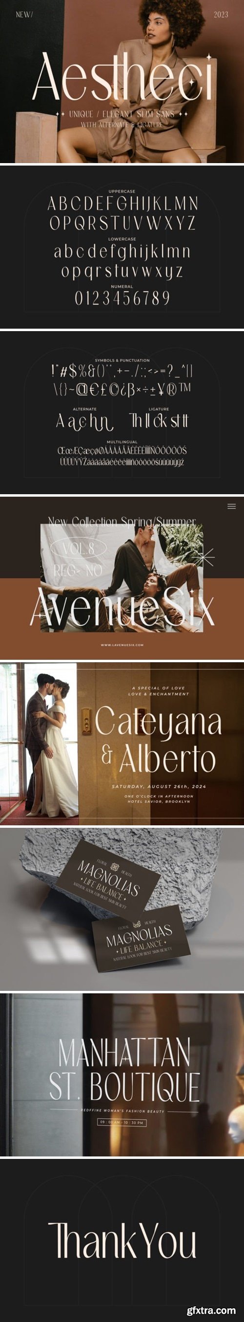 Aestheci Font