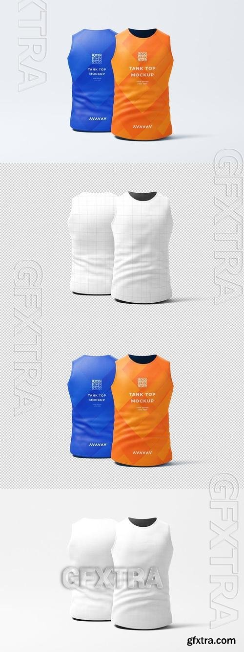 Tank Top Shirt Mockup JVYGQ52