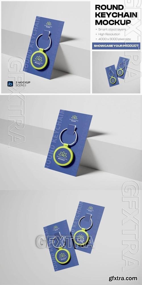 Keychain Mockup FSJ6U8R