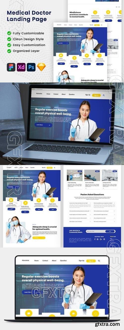 Medical Doctor Landing Page Q8ABLG6
