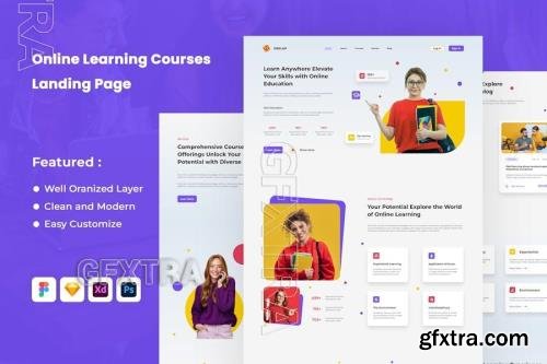 ORELAP - Online Learning Courses Landing Page JM5DPA6