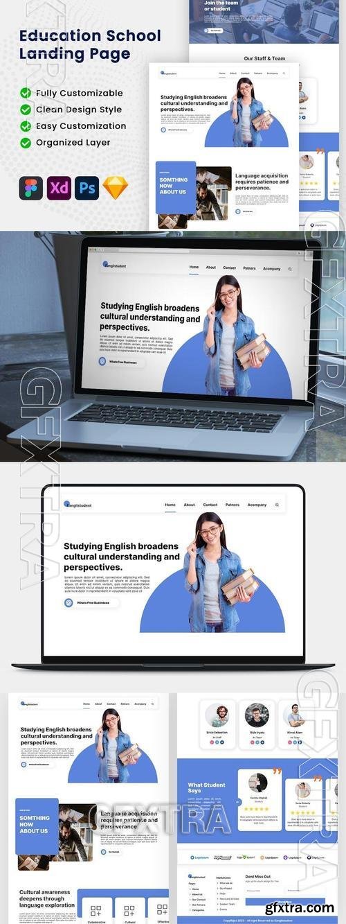 Education School Landing Page C5LRUT4