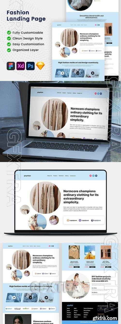 Fashion Landing Page 68WLNUV