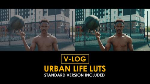 V-Log Urban Life and Standard Color LUTs - 51378715