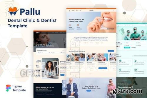 Pallu - Medical & Dental Clinic Figma Template 7BG2QZW