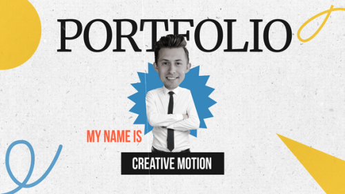 Portfolio Promo || Resume || Presentation || Mogrt - 50028640