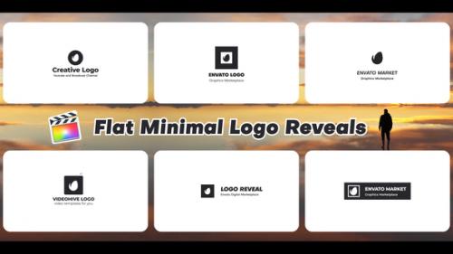 Flat Minimal Logo Reveals | FCPX - 51315744