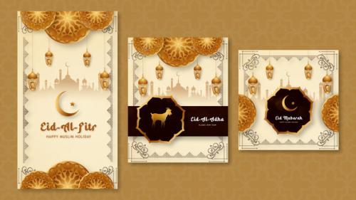 Ramadan & Eid Intro Instagram 3 in 1 MOGRT - 51323730