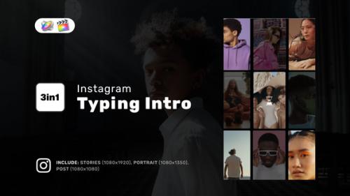Instagram Typing Intro for FCP - 51357351