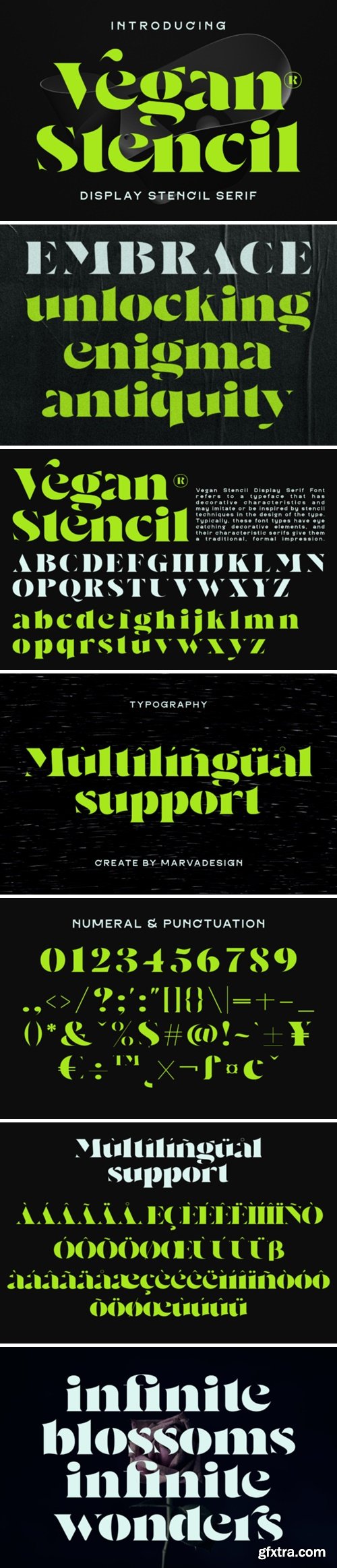 Vegan Font