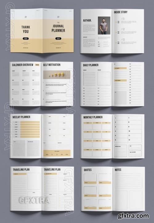 Journal Planner Template 757152863