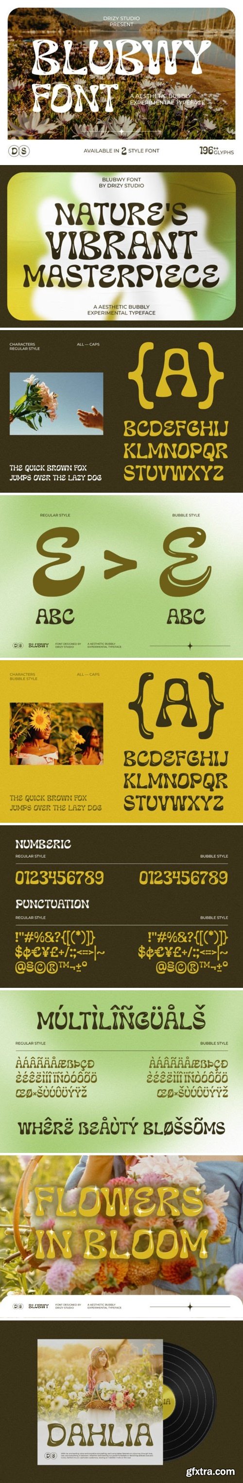 Blubwy Font