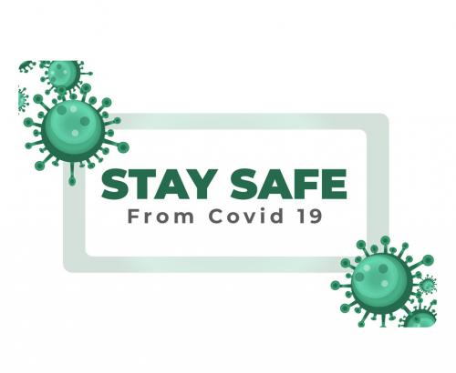 Corona Virus Covid 19 Symptom and Prevention Illustration Kit