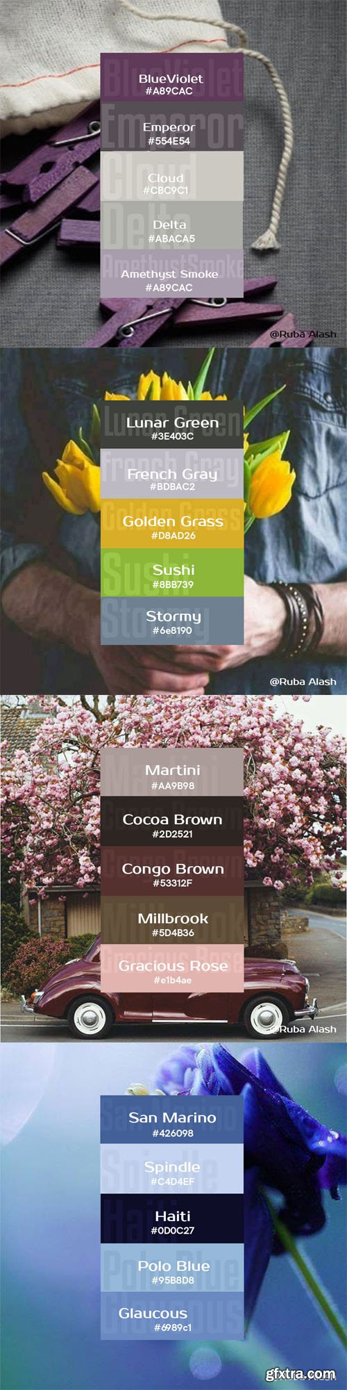 Life Color Palette Swatches for Photoshop
