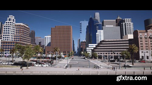 Real City SF - Downtown Environment Mega Pack