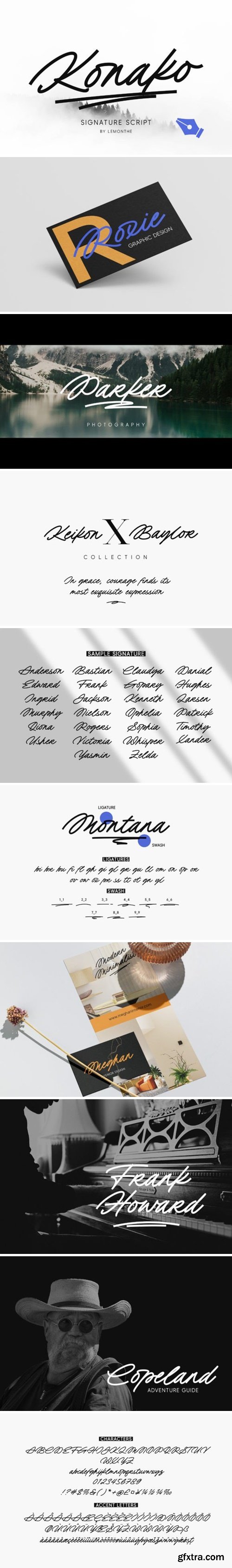 Konako Font
