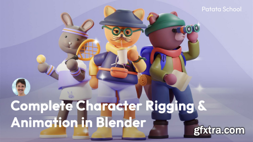 Patata School - Character rigging and animation in Blender