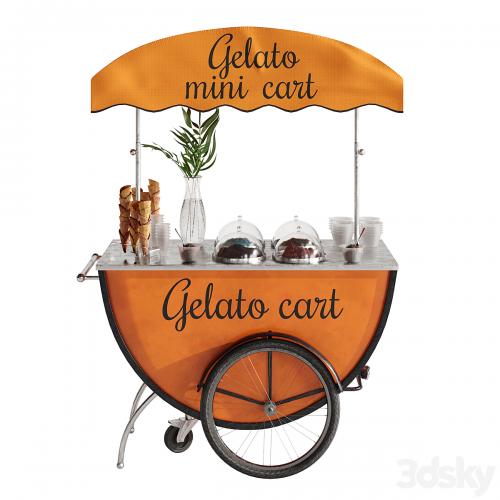 Mini Gelato cart 2