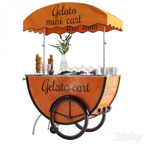 Mini Gelato cart 2