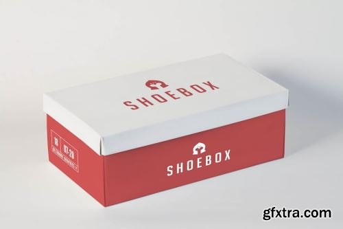 Shoes Box Mockup Collections 13xPSD