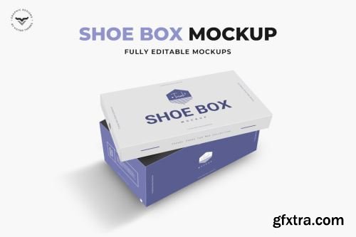 Shoes Box Mockup Collections 13xPSD