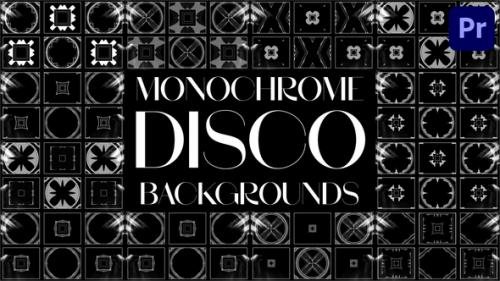Monochrome Disco Backgrounds for Premiere Pro - 51443578