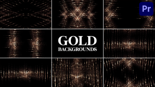 Gold Backgrounds for Premiere Pro - 51443594