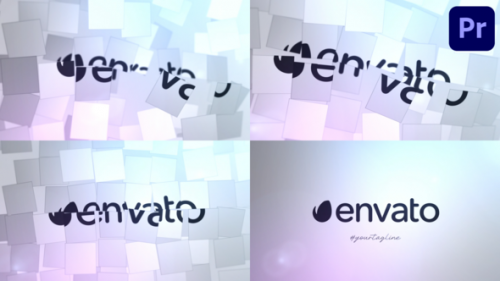 Clean Squares Reveal | Premiere Pro MOGRT - 51443672