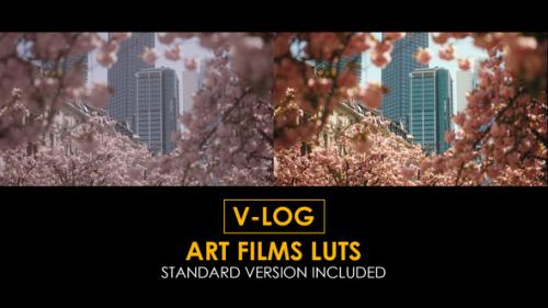 V-Log Art Film and Standard Color LUTs - 51443753