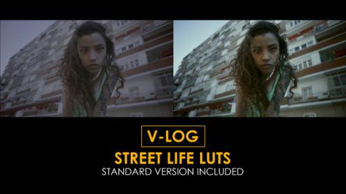 V-Log Street Life and Standard Color LUTs - 51443765
