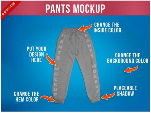 Pants Mockup