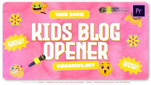 Kids Channel - Cinematic Media Opener - 51460901