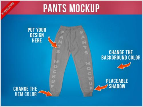 Pants Mockup